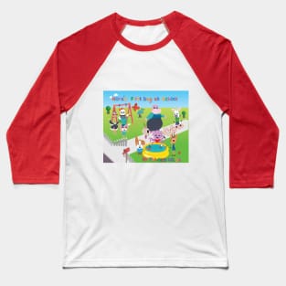 My Teacher Hilda - children playing Baseball T-Shirt